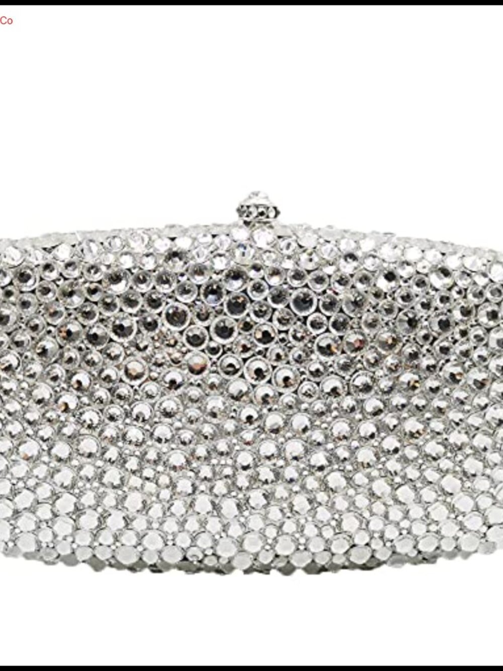 Rhinestone Clutch Bag Spikes Bling Evening Handbag Crystal Purse for Wedding